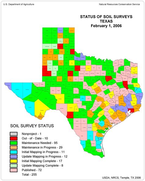 Texas Planting Zones Map Printable Maps