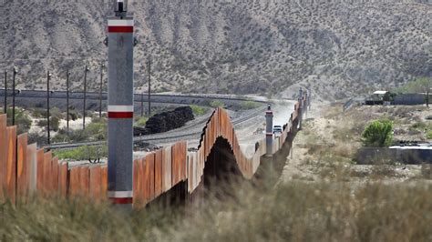 Ces Un Mur Virtuel Pour Surveiller La Frontière États Unismexique
