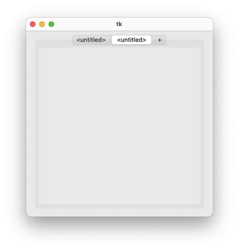 Tkinter Notebook Create New Tabs By Clicking On A Plus Tab Like Every