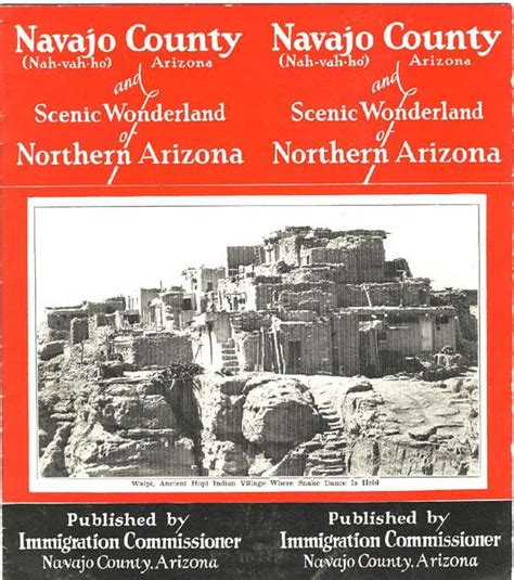 Navajo County Arizona And Scenic Wonderland Of Northern Arizona By None