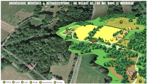 En Bretagne Archéosite Un Village Médiéval De Lan Mil