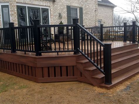 Uline stocks a wide selection of warehouse guard rails and steel guard rails. Casey Fence & Deck, LLC. | Patio deck designs, Decks ...