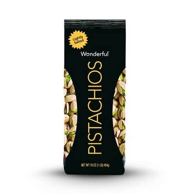 Wonderful Pistachios Roasted And Lightly Salted Oz Target