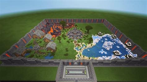 Minecraft Adventure Map And Pvp Arena Solo Built No World Edit R