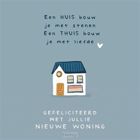 Gefeliciteerd Met Jullie Nieuwe Woning Kaart 65507273
