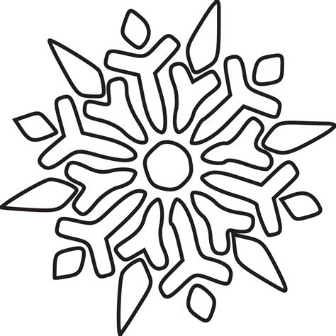Snowflake Free Digital Stamp Clipart Best Clipart Best