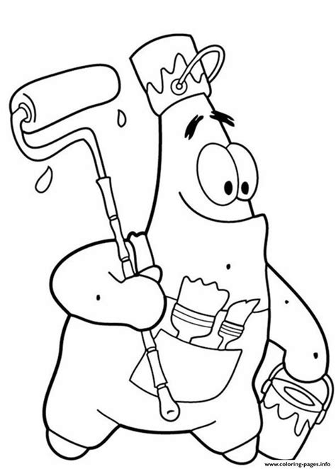 For kids & adults you can print spongebob or color online. Patrick Starfish Coloring Pages - Coloring Home