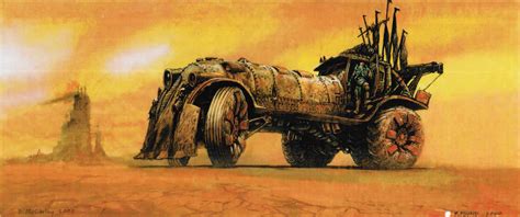 Super Rad Mad Max Fury Road Concept Art — Geektyrant