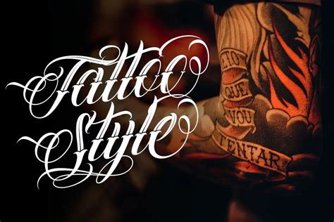 Chicano Font Tattoo Style Fonts Download