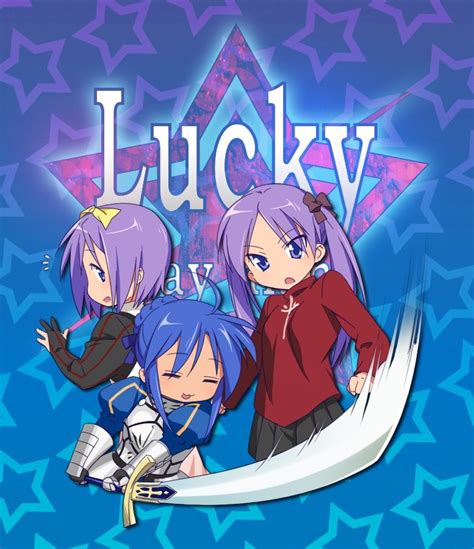 Join Us At Rtsunderes For Crossover Week Lucky Star Fatestaynight