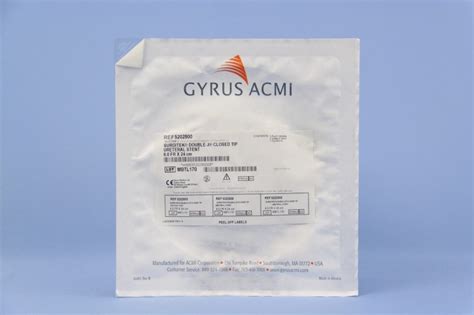 Gyrus 5202800 Gyrus Acmi Surgitek Double J Closed Tip Ureteral Stent