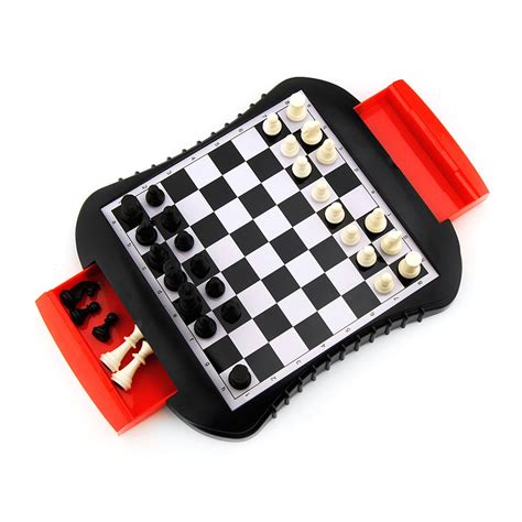 magnetic chess set with draw type chess board puzz grandado