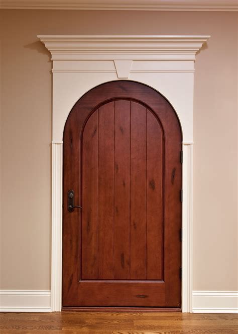 A luxurious and secure addition to the home. Interior Door Custom - Single - Solid Wood with Medium ...