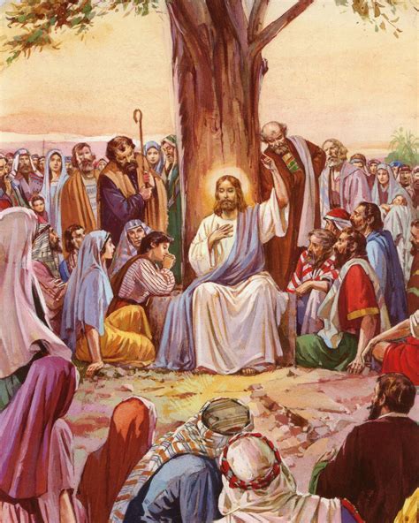 Jesus Teaching 2 P Catholic Prints Pictures Catholic Pictures