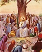 JESUS TEACHING 2 P - CATHOLIC PRINTS PICTURES - Catholic Pictures