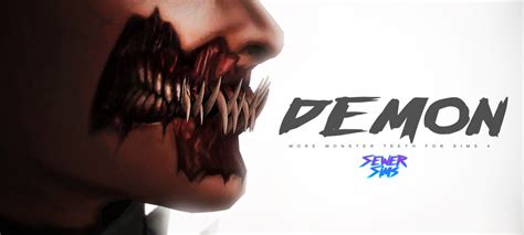 Sims Demon Teeth Cc