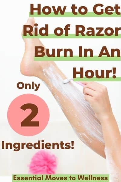 How To Get Rid Of Razor Burn In An Hour With This Easy Hack
