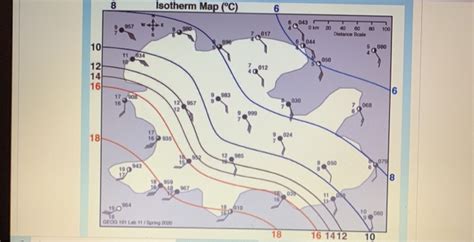 Solved: Below Is A Surface Weather Map That Includes Key S ...