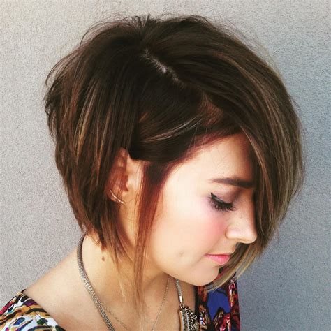 Short Brown Hairstyles With Fizz Short Haircut Ideas