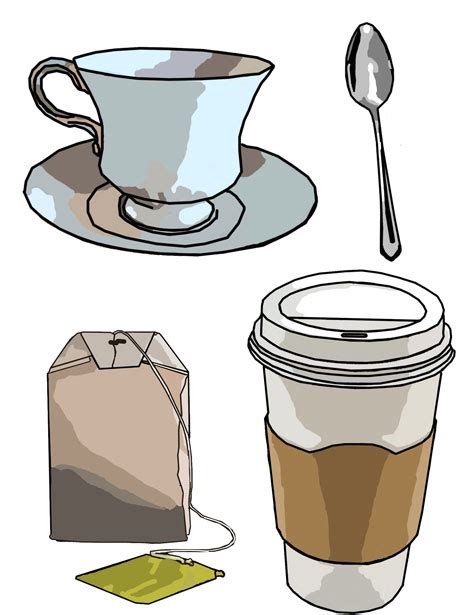 Coffee And Tea Clip Art Free Stock Photo Public Domain