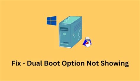 Cómo Arreglar La Opción De Arranque Dual Que No Se Muestra En Windows Twcb Es