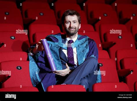 Actor David Tennant Receives An Honorary Doctor Of Drama From The Royal