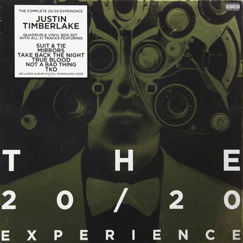 Justin Timberlake 20 20 Experience Complete 4 Lp купить виниловую пластинку Justin