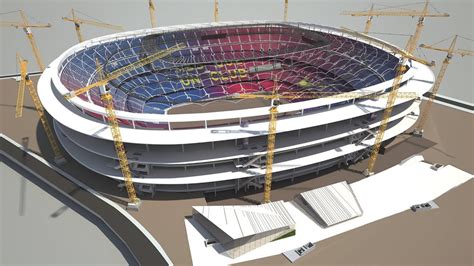 Fc Barcelona La Liga The Proposal To Demolish The Camp Nou And Build