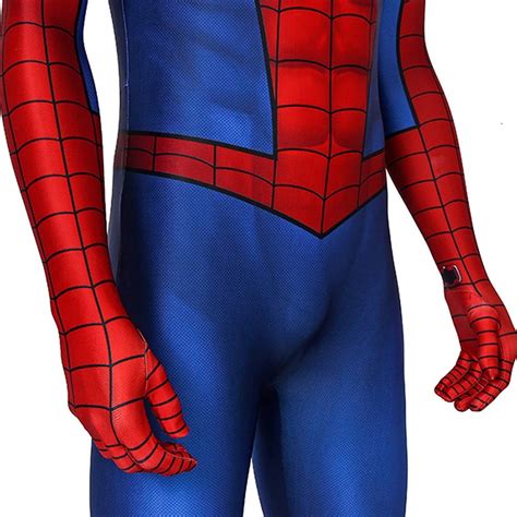 Cosplay Costume From Game Ps4 Spider Man Spiderman