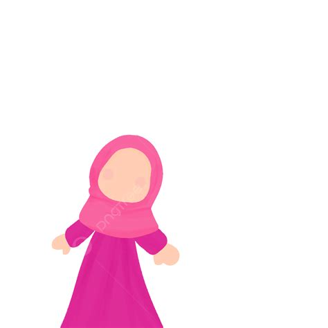 Muslimah Clipart Vector Muslimah Girls Hijab Hijab Clipart Png