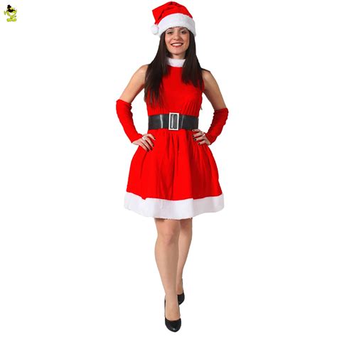 Women S Santa Snowman Costume New Year Winter Dress Christmas Outfits Women S Ball Party Wear