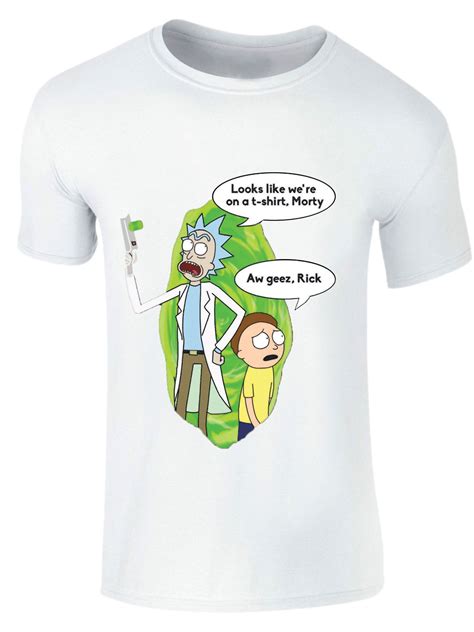 New Rick And Morty T Shirt We Re On A T Shirt Meme Inspired Design Top Rmwot Ebay