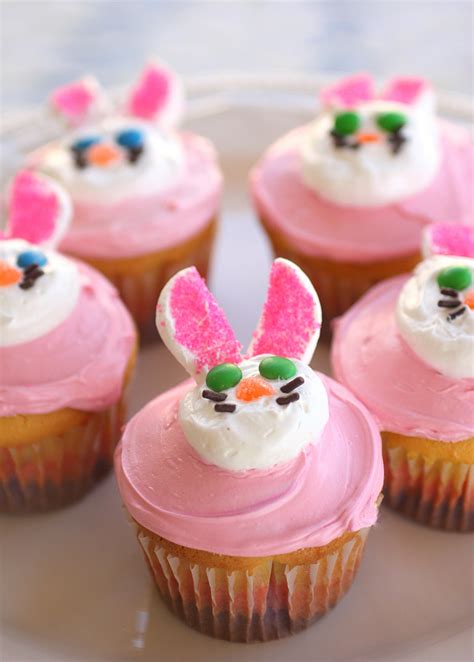 Easter Bunny And Flower Cupcakes Pictures Photos And Images For