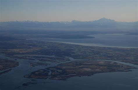 Fraser River Delta And Strait Of Georgia 2008 View From Th Flickr
