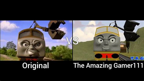 Thomas And The Magic Railroad Chase Part Scene Comparisons YouTube