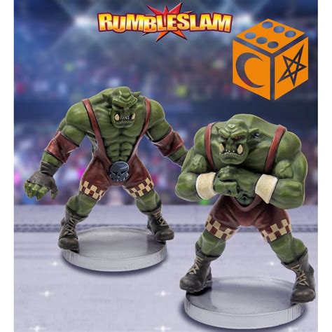 Rumbleslam Fantasy Wrestling Orc Brawler And Orc Grapple