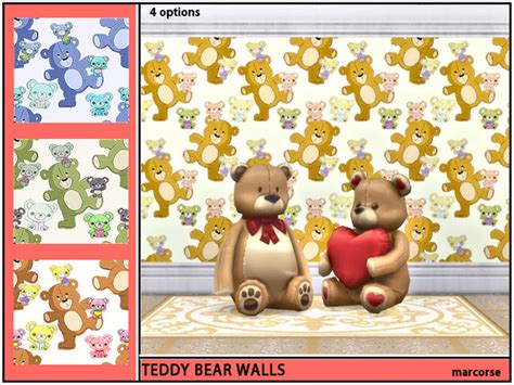 The Sims Resource Teddy Bear Wallsmarcorse