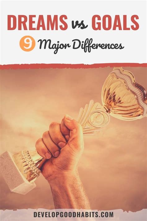 Dreams Vs Goals 9 Major Differences