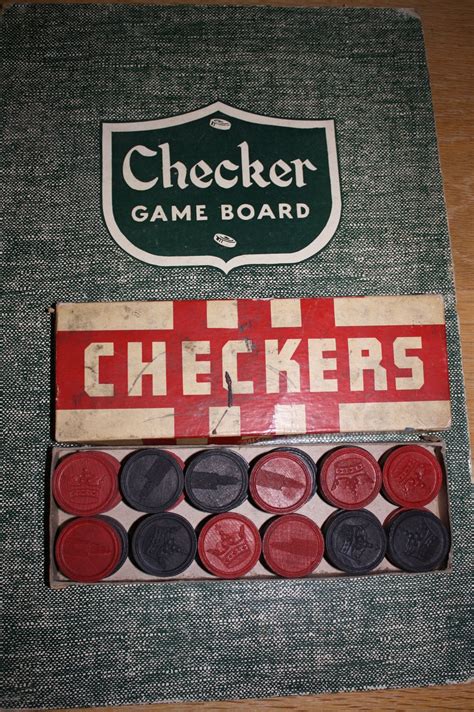 Play checkers online against the computer. Vintage checkers | Checkers game, Checkers, Board games