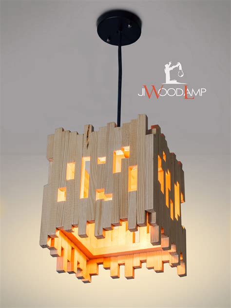 Wood Hanging Lamp Pendant Light Wood Lamp Wooden Lamp Etsy Wood