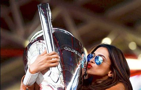 Deepika Padukone Wins Hearts As She Takes In Uefa Finals In Lisbon