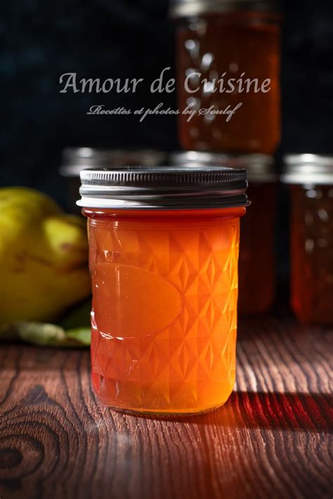 Recette de gelée de coing