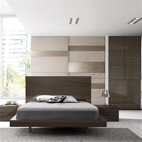 Double Bed Aris Plus 01c A Brito Contemporary Lacquered Wood