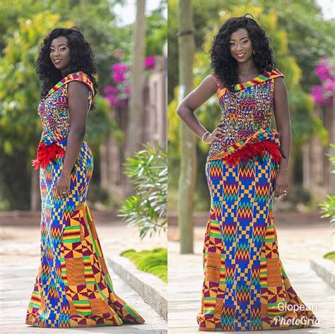Kente Styles For Ghanaian Bride 2023 Classic Collection Reny Styles
