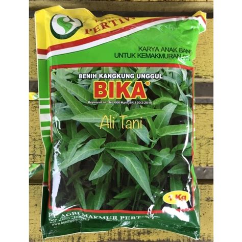 Jual Benih Bibit Kangkung Cabut Bika Kemasan Kg Shopee Indonesia