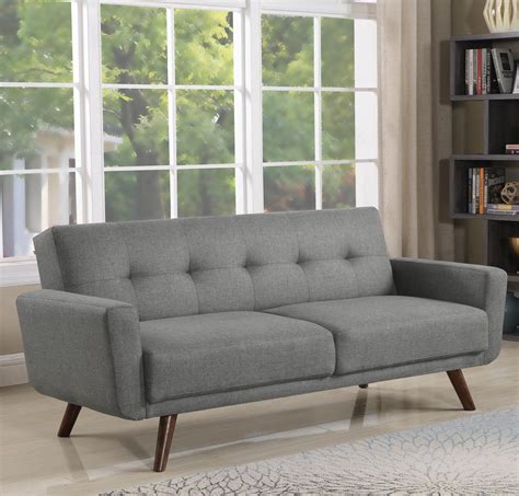 Coaster Sofa Beds And Futons 360139 Mid Century Modern Sofa Bed With
