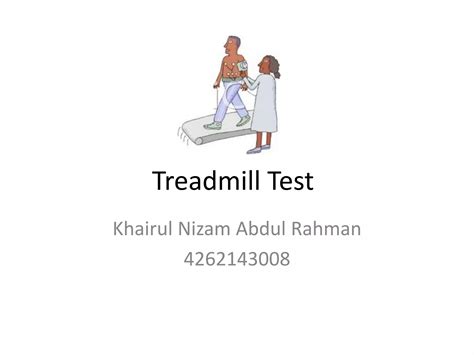 Stress test / Treadmill test | PPT