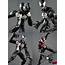 Custom Eddie Brock Venom Super Posable W/ Multiple Attachments Marvel 