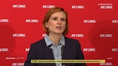 Pressekonferenz von Katja Kipping (Parteivorsitzende, Die Linke) zu ...