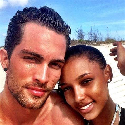 Jasmine Tookes And Tobias Sorensen Bwwm Interracial Couple Swirl Couples Mixed Couples